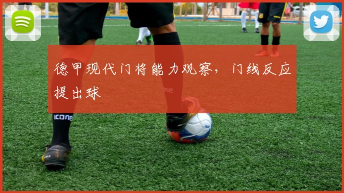 德甲现代门将能力观察，门线反应提出球